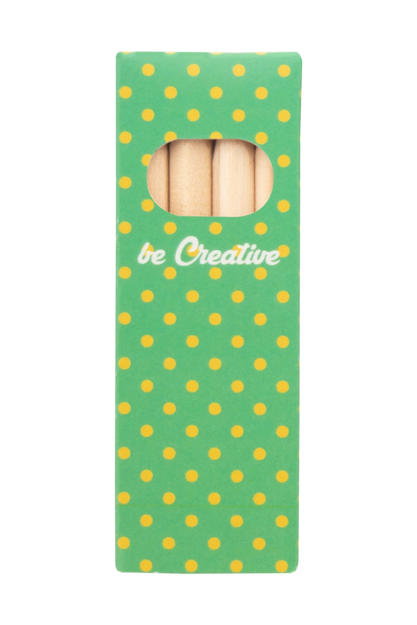 set de 4 crayons personnalisés