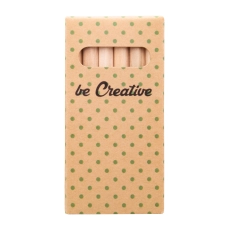 set de 6 crayons personnalisés