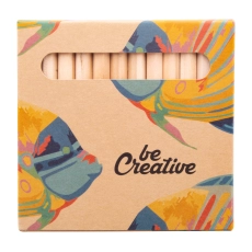 set de 12 crayons personnalisés