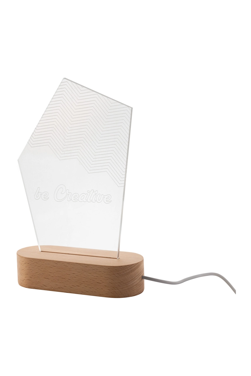 Trophée lampe LED