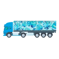 règle 15 cm, camion