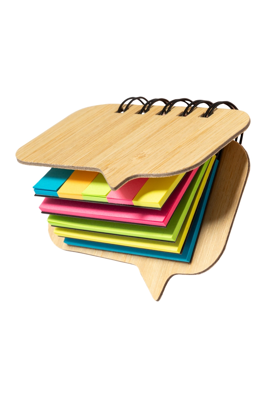 Bloc-notes mémos-adhésifs