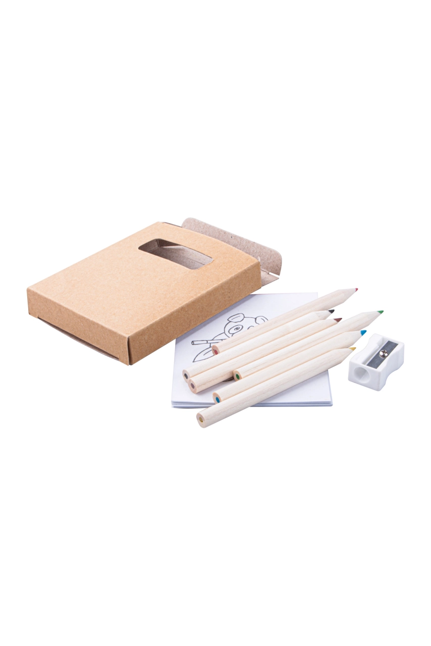 set de 6 crayons