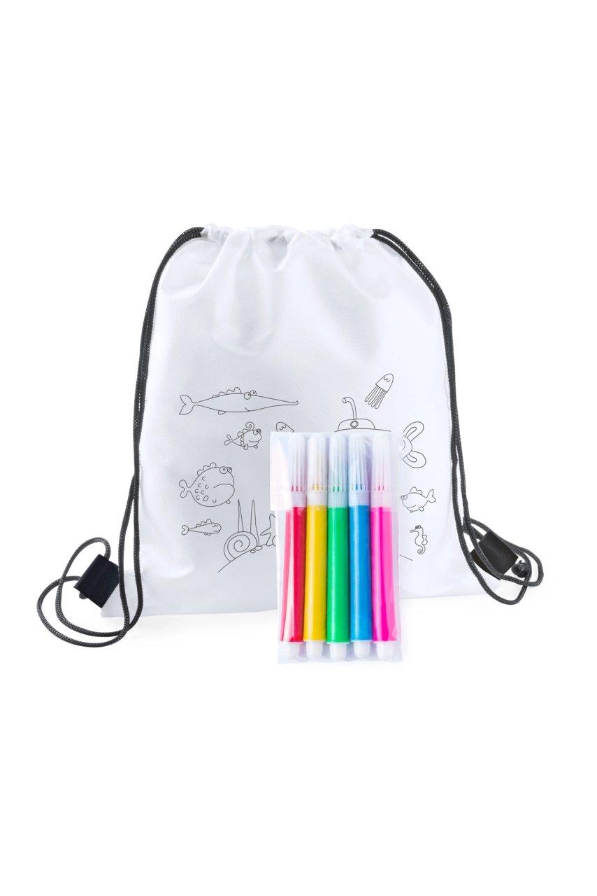 sac piscine à colorier