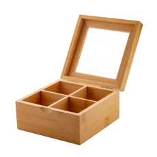 Boîte à thé en bambou