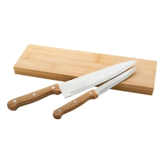 set de couteaux en bambou