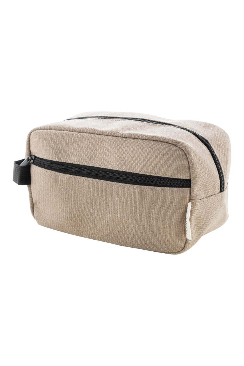 Trousse de toilette en canvas recyclé
