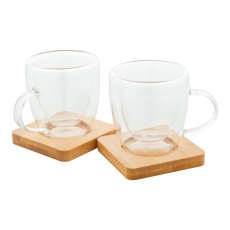 set de tasses en verre espresso