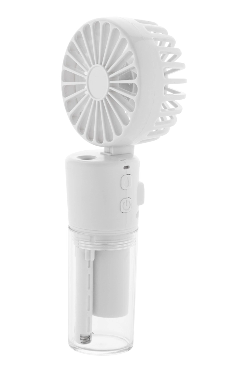Ventilateur pulvérisateur d'eau rechargeable
