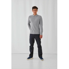 Polo homme ID,001 manches longues