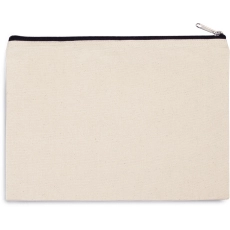 Pochette en coton canvas - grand modèle