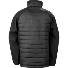 Veste softshell rembourrée black compass recyclée