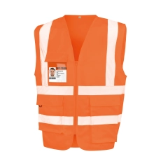 Gilet de sécurité zippé