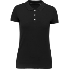 Polo Supima® manches courtes femme