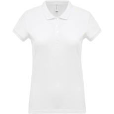 Polo piqué manches courtes femme