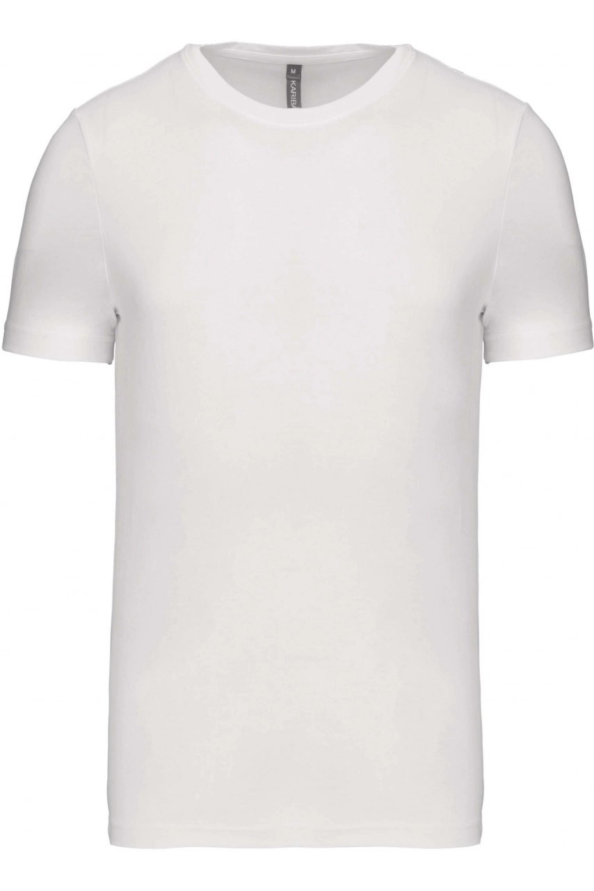 T-shirt col rond manches courtes homme