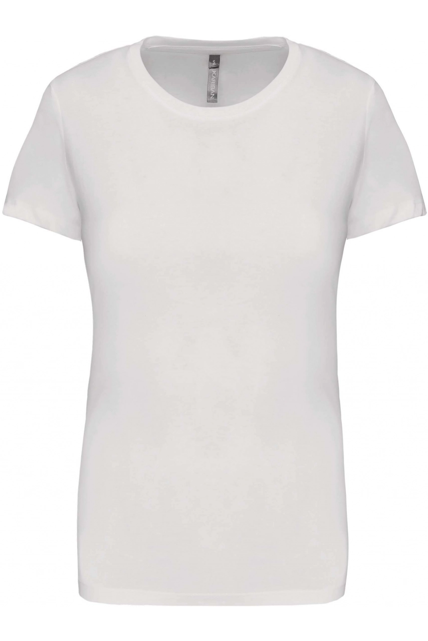 T-shirt col rond manches courtes femme