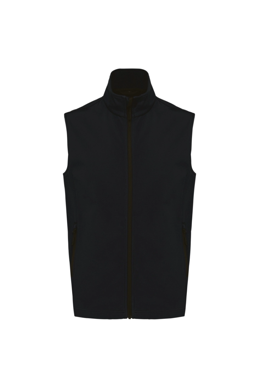 Bodywarmer softshell écoresponsable 2 couches unisexe