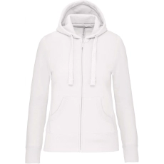 Sweat-shirt zippé capuche femme