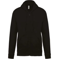 Sweat-shirt zippé capuche unisexe