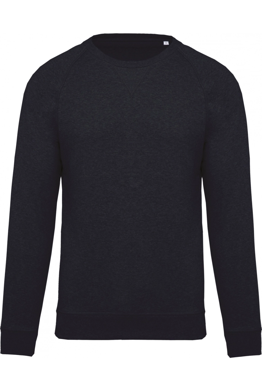 Sweat-shirt Bio col rond manches raglan homme