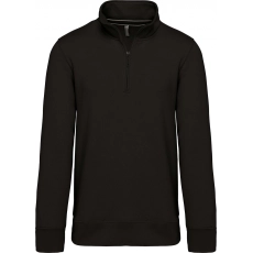 Sweat-shirt col zippé homme