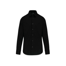 Chemise coton / élasthanne manches longues homme