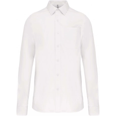 Chemise popeline manches longues