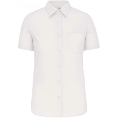 Chemise popeline manches courtes femme