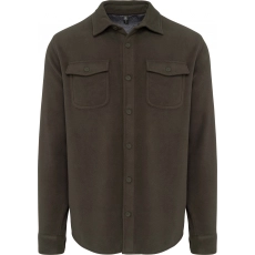 Surchemise polaire doublée sherpa polaire homme