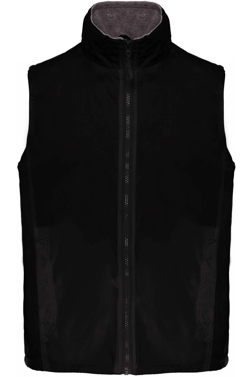 Bodywarmer doublé polaire unisexe