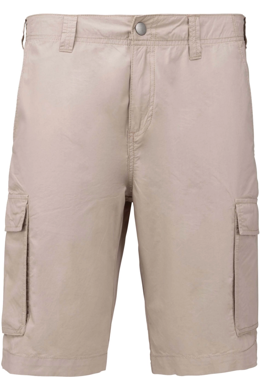 Bermuda léger multipoches homme