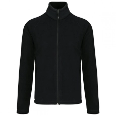 Veste micropolaire zippée manches raglan homme