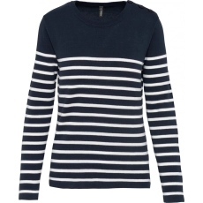 Pull marin femme