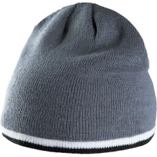 Bonnet bande bicolore contrastée
