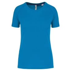 T-shirt de sport à col rond recyclé femme