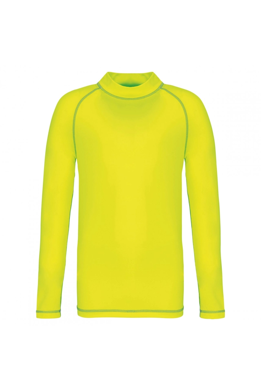 T-shirt technique à manches longues avec protection anti-UV enfant