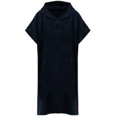 Poncho éponge à capuche unisexe