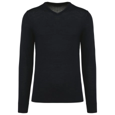 Pull Mérinos col V homme
