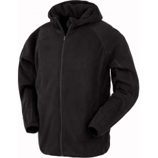 Veste à capuche en micropolaire recyclée