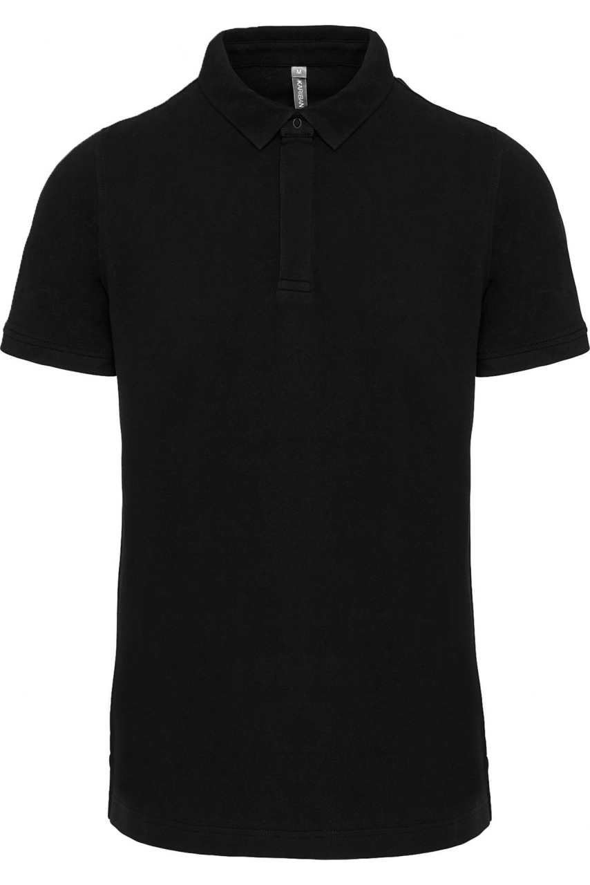 Polo col boutons pression manches courtes homme