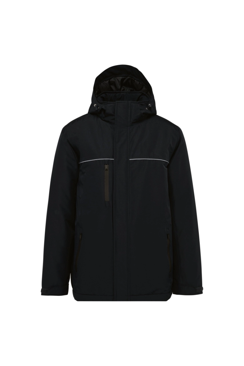 Parka performance à capuche unisexe
